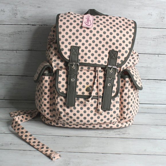Candie\'s Women\'s Canvas Backpack Bucket Handbag main image 3